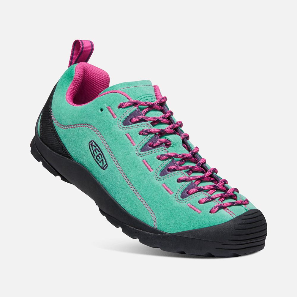 Keen Sneakers Dames Groen/Roze - Jasper Suedes - 06195-CQRP